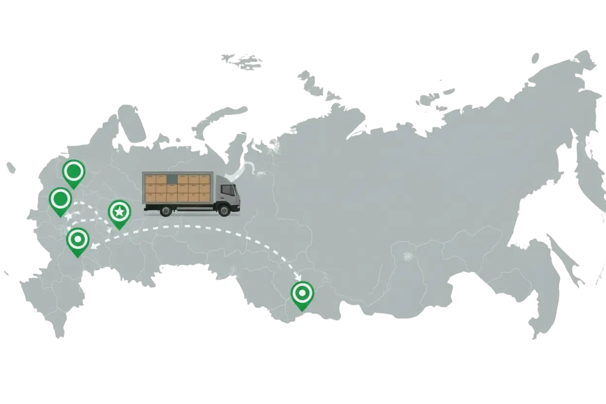 FTL (Full Truck Load) / Полная машина 1/2/5/10/20 тонн из Хабаровска