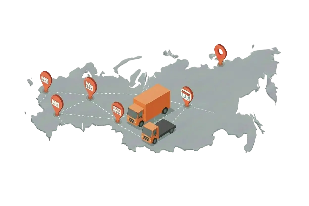Доставка груза в строймаркеты из Хабаровска