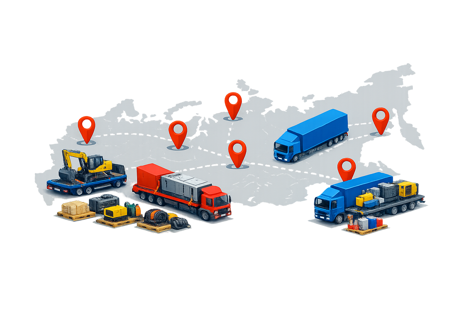 Перевозка оборудования в Хабаровске